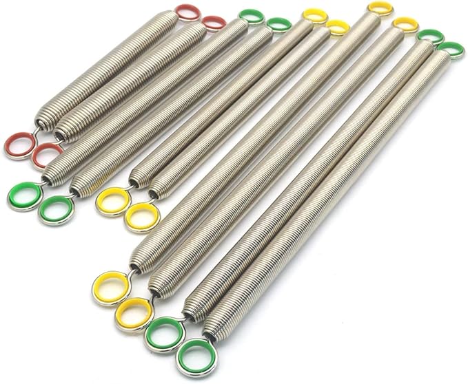 Pilates Pro Chair Springs 10PCS Yoga Stick Heavy Duty Pilates Equipment Accessories Extension Spring