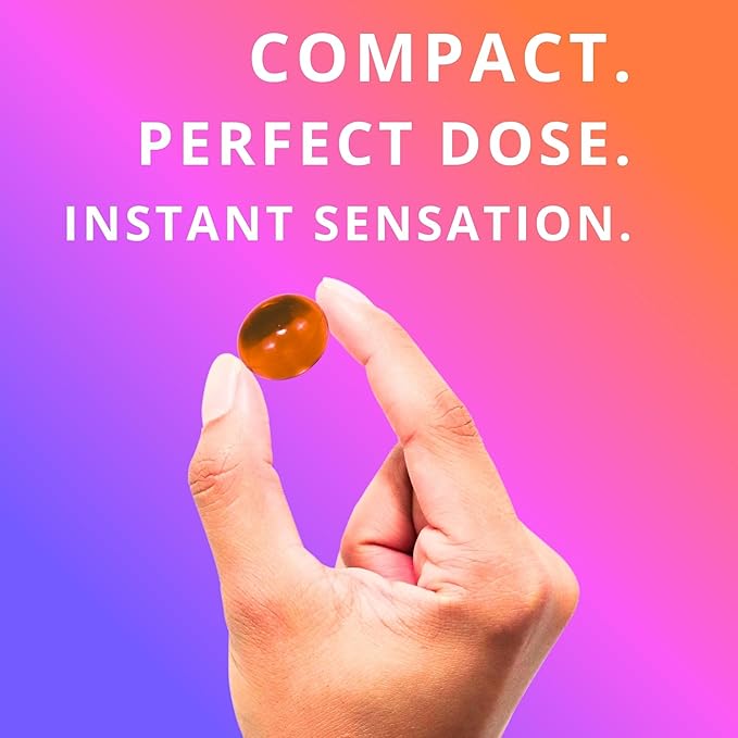 Hot Ball Flavored Kit – 4 Aromas: Strawberry Champagne, Mint, Chocolate & Red Fruits – Massage Oil Balls – Skin-Friendly Massage Beads - 2 Units Each
