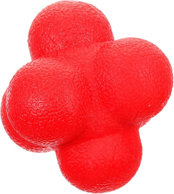 PRETYZOOM Hexagonal Reaction Ball Small Silicone Reaction Training Ball for Speed and Agility Improvement
