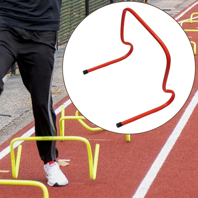 Agility Training Hurdles Speed Training Hurdles Football Training Equipment Soccer Training Obstacle Power Strength Material Suitable for Kids Athlete