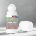 Organic Poke Root Roller with Castor Oil - Natural Lymphatic Drainage Support - Handmade in The USA