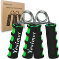 Hand Grip Strengthener Set, Forearm Exerciser, Finger Exercise Gripper, Grip Strength Trainer, hand Trainer-Soft Foam Hand Exerciser for Quickly Increasing Forearm and Hand Grips,2 Pack