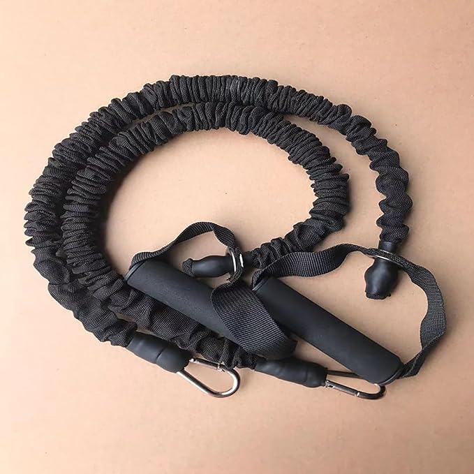 Pilates Reformer Machine Equipment Accessories, Rope Attachment Adjustable Resistance, 2 Item
