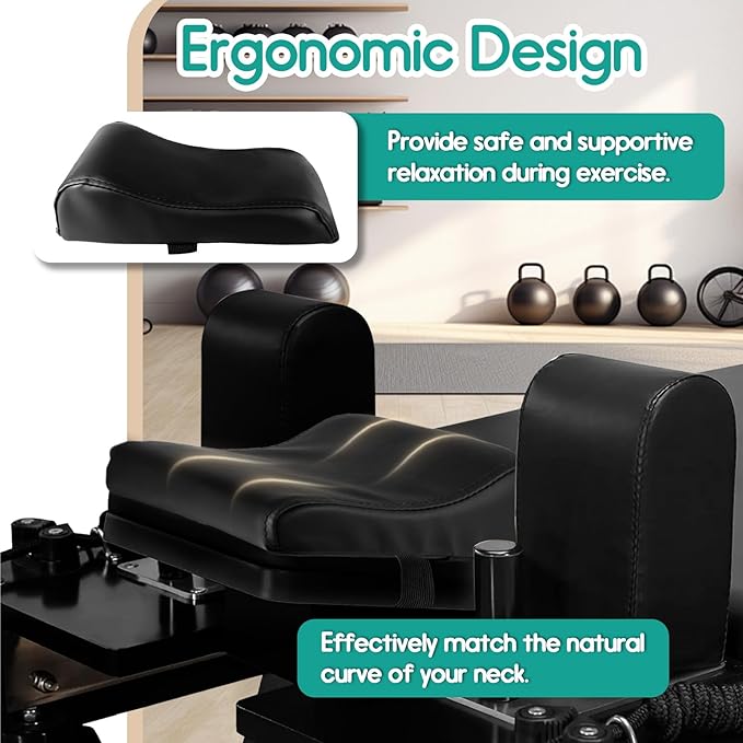 Pilates Reformer Head and Neck Support Pillow - Essential Pillow Pilates Cushion - Add-On for Enhanced Pilates Workout - Pilates Cushion Pillow for Home Gym Training