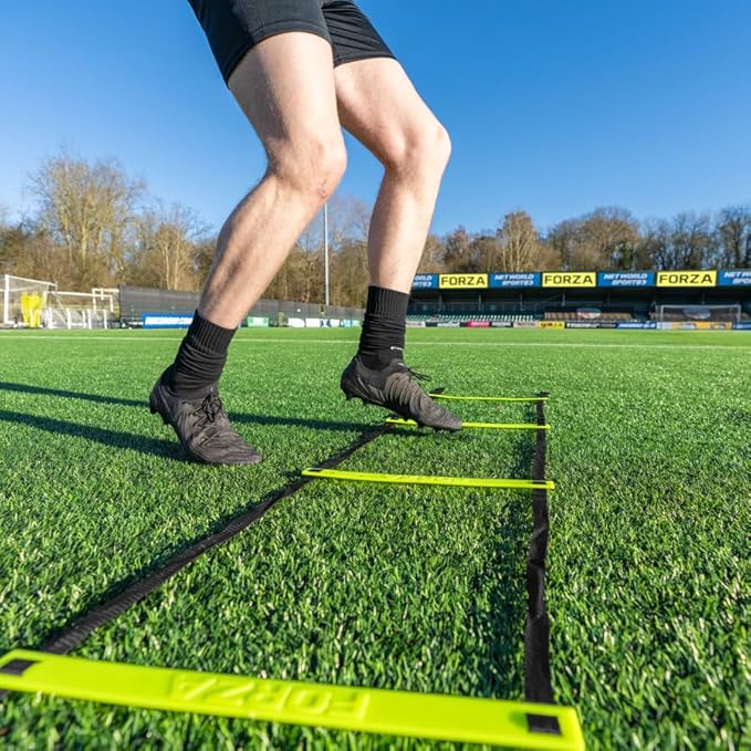 FORZA Agility Training Ladder | Improve Your Performance with Versatile Footwork Drills - Available in 10ft or 20ft Lengths