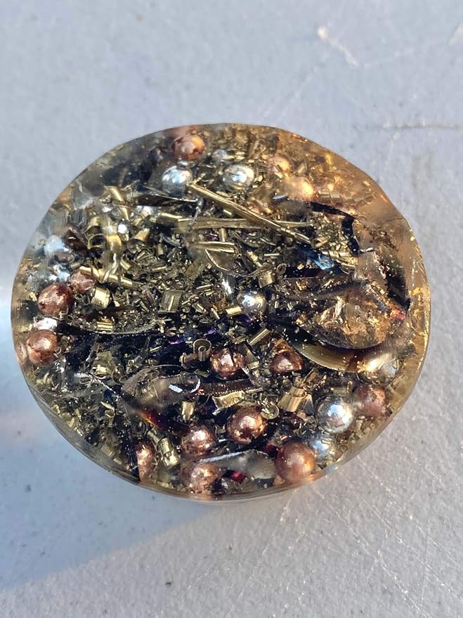 Unakite Orgone Generator Energy Accumulator 7.83Hz/432Hz/528Hz/Advance Harmonics Many Beautiful Ingredients! (Unakite)