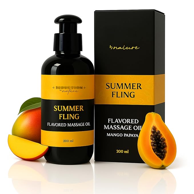 Vegan Massage Oil for Body – Plant-Based Body Oil for Moisturizing, Relaxation, Deep Tissue and Aromatherapy Massage