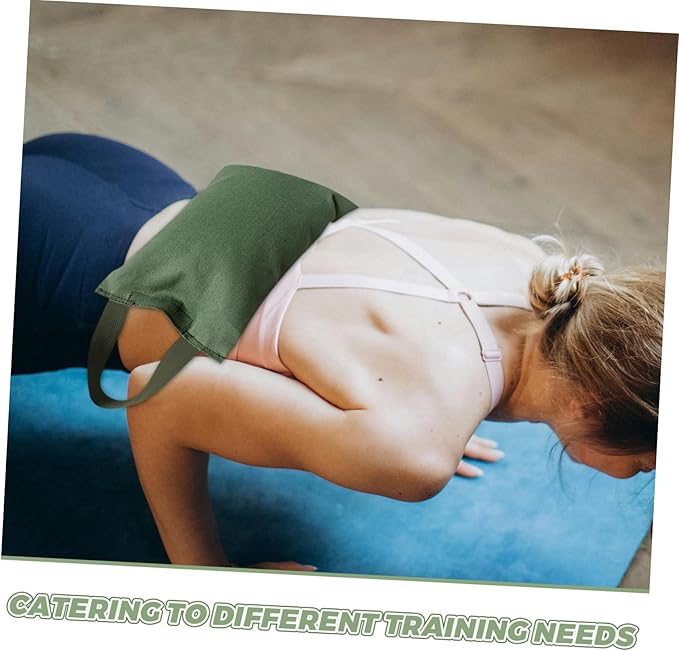 Happyyami Adjustable Weight Canvas Sandbag 2kg Empty Sandbag for Yoga Weight Training