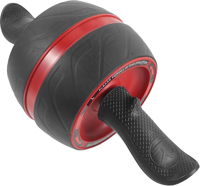 PRETYZOOM Ab Roller Wheel with Automatic Rebound, Exercise Roller Wheel for Abs Workout, Home Fitness Equipment for Men and Women with Knee Mat, Indoor Core Strength Training