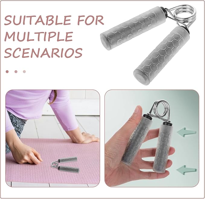 Toyvian Hand Strengthener Forearm Exerciser Finger Trainer for Wrist and Hand Therapy Fitness Strength Training Device for Athletes and Rehabilitation