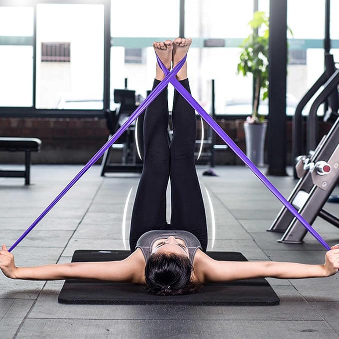 Pilates Ring Set for Home Workouts Women, Pilates Kit with Resistance Bands Magic Circle Accessories, Exercise Ball 9.8”, Portable Fitness Equipment for Home, Gym, Office Workouts