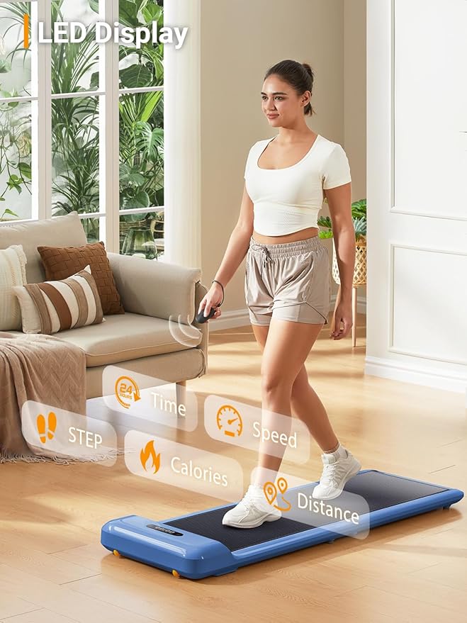 WALKINGPAD C2 Foldable Walking Pad Treadmill, Colorful Under Desk Treadmill for Home Office, Stylish Compact Design, No Assembly Needed