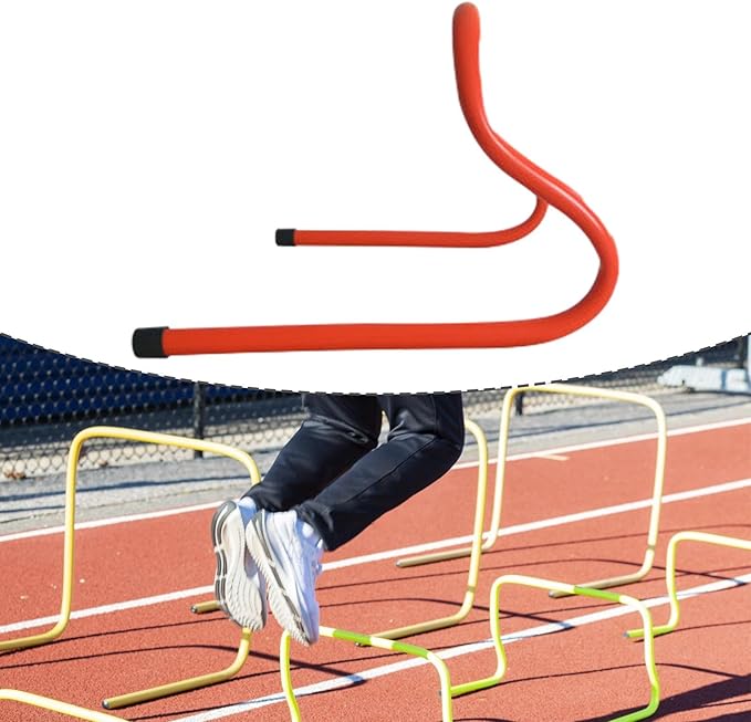 Agility Training Hurdles Speed Training Hurdles Football Training Equipment Soccer Training Obstacle Power Strength Material Suitable for Kids Athlete