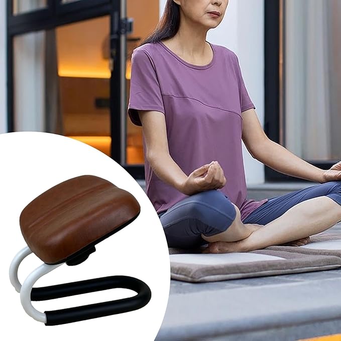 Meditation Bench, Kneeling Stool, Modern Adjustable Ergonomic Meditation Chair with Cushion