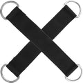 BESTYASH 2pcs Pulley Hanging Straps Fitness Equipment Accessories Heavy Duty Swing Straps for Strength Training Gym Workout Cable Machine Attachments