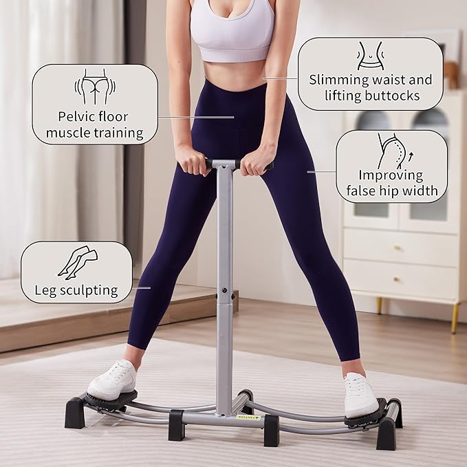 Leikefitness Leg Machine Slim Body Female Pelvic Floor Muscle Fitness Equipment Muscle Repair Strengthening Training for Home