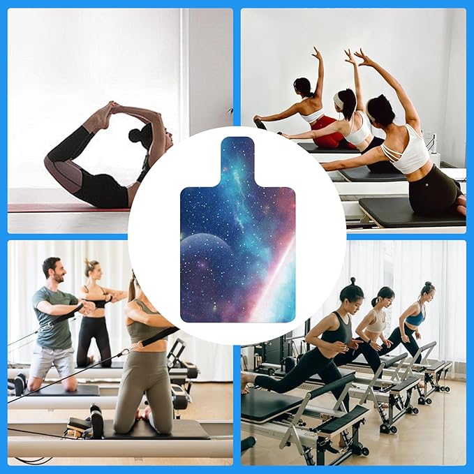 Pilates Mat Pilates Reformer Mat 39''x24'' Non Slip Pilates Mat Foldable and Portable Exercise Mat Easy to Clean Pilates Reformer Accessories for Exercising Gym Style 2