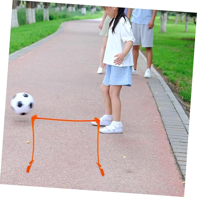 POPETPOP Adjustable Soccer Training Hurdles Agility Equipment for Boys and Girls and Lightweight Design for Speed and Coordination Development Football Training