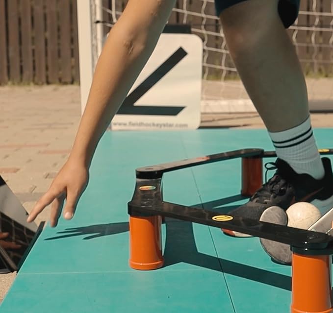 Skiller - Lightweight Stickhandling Training Aid, Equipment for Ball Control, Reaction Time & Coordination - Light, Portable & Adjustable Trainer