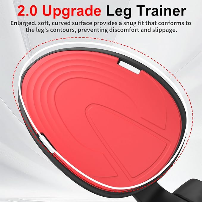 Pelvic Floor Exercise Devices, Inner Thigh Kegel Exerciser, Kegel Trainer for Postpartum Rehabilitation, Exerciser of Thigh at Home, Hip Under Desk Exercise Men Women with Band