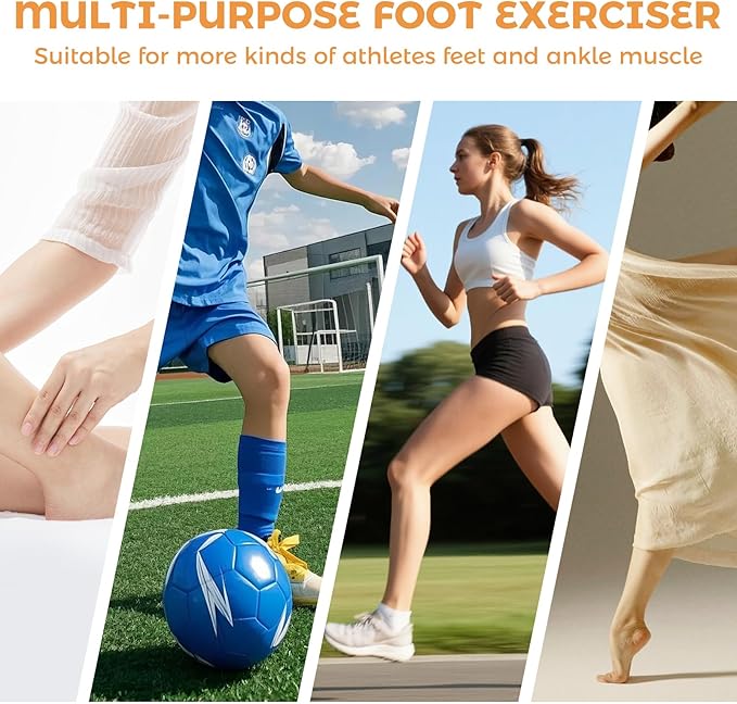 Ankle Balance Board Strengthener Single Foot Posture Corrector for Physical Therapy and Relieve Daily Foot Discomfort,Portable and Adjustable Feet Exerciser for Adults