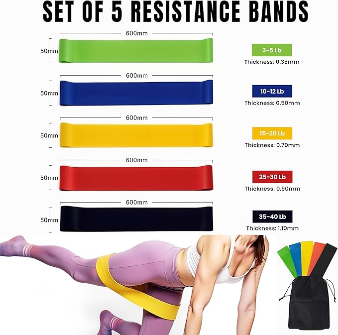Complete Agility Ladder Training Set - 20ft Speed Ladder, 6 Adjustable Hurdles, 20 Cones, 5 Resistance Bands, 2 Speed Training Parachutes, Jump Rope, Nylon Carry Bag & Stakes