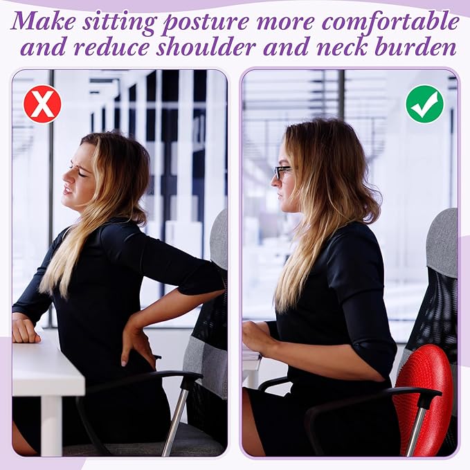 Libima 4 Pcs Glitter Wiggle Seat for Sensory Kids Inflated Wobble Cushion Sensory Seat Flexible Seating for Classroom Elementary, Balance Disc for Kids Adult Office Home