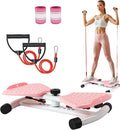 Waist Twister Machine Exercise, Ab Twist Board with 300 lbs Weight Capacity, Abs Workout for Slim Waist and Core Ab Exercise, Noiseless Home Gym Equipment for Women Men