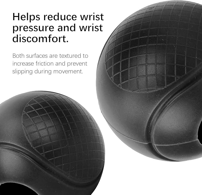 VGEBY Barbell Grips Dumbbell Grips Thick Adapter 2Pcs Weightlifting Strength Training Pull Up