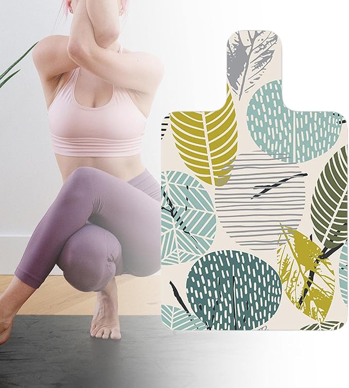 MYCENSE Pilates Reformer Cover Pilates Reformer Mat Towel Home Fitness Equipment Yoga Protection Mat 24inx39in Portable Lightweight Meditation Pad, Style C
