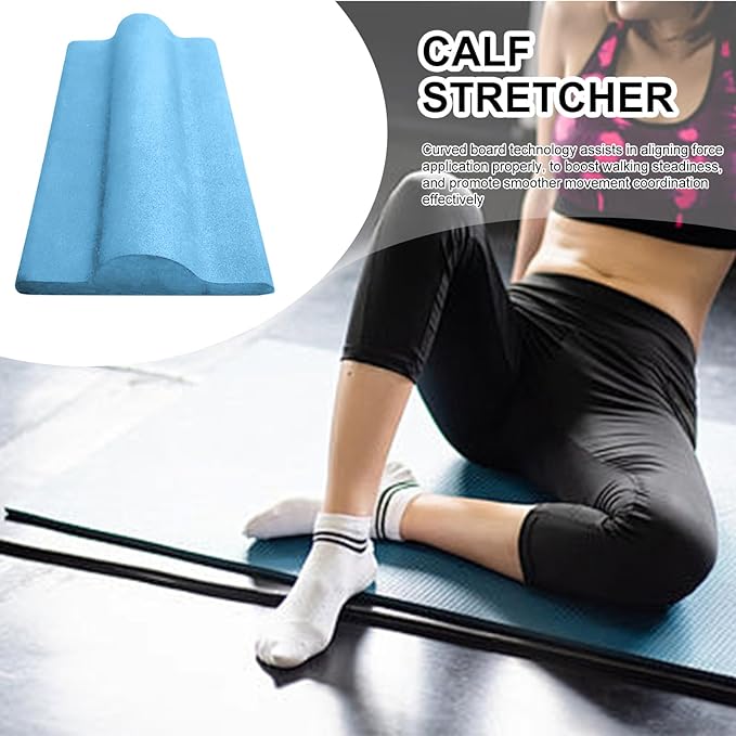 Foot Trainer – Leg Stretch Board, Calf Flexibility Exerciser, Portable Stretching, EVA Non Slip Design, Lightweight Build | Ideal for Home Gym Teens Adults Family Strengthening