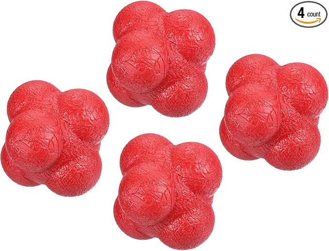 PATIKIL Bounce Reaction Balls Coordination Training Ball, Agility Trainer TPR High Difficulty for Speed Reflex