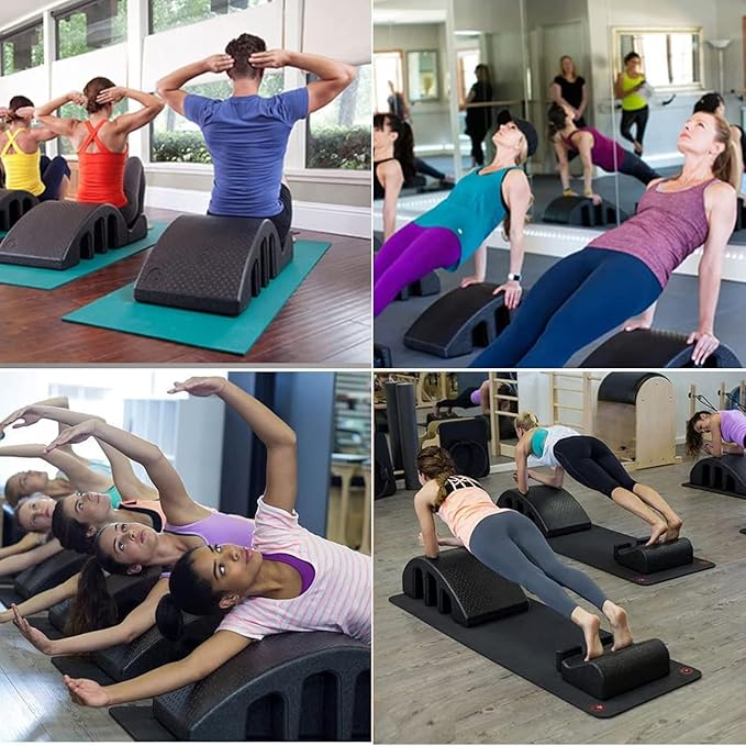 Professional Pilates Spine Corrector, Posture Corrector, Portable Pilates Arc for Core Strengthening, Spinal Alignment, Stretching Equipment