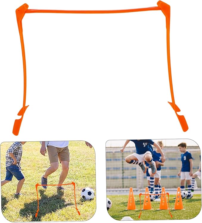POPETPOP Adjustable Soccer Training Hurdles Agility Equipment for Boys and Girls and Lightweight Design for Speed and Coordination Development Football Training