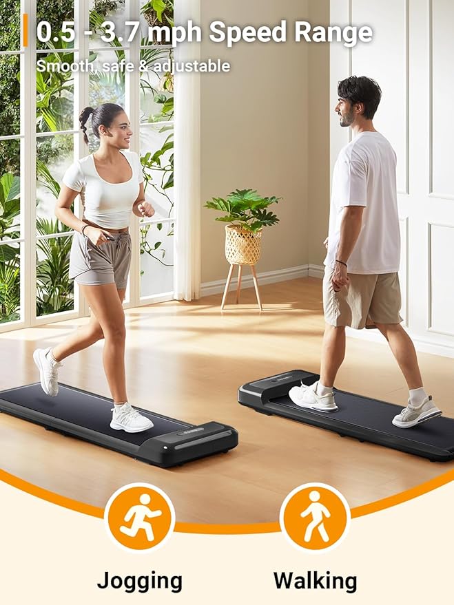 WALKINGPAD C2 Foldable Walking Pad Treadmill, Colorful Under Desk Treadmill for Home Office, Stylish Compact Design, No Assembly Needed