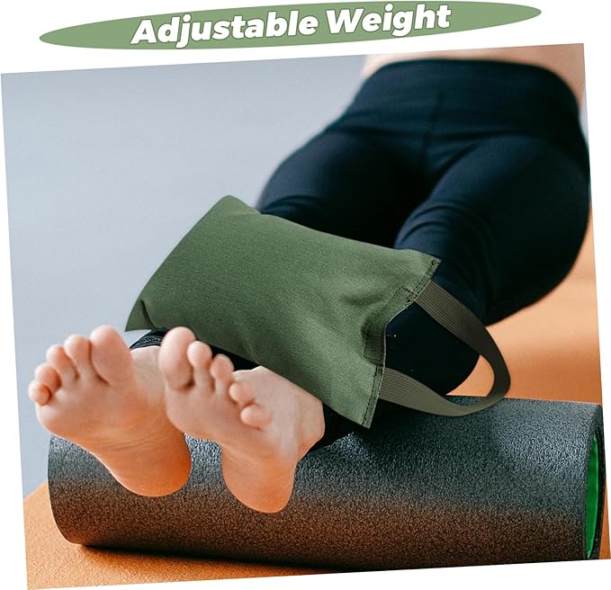 2kg Fillable Bags for Yoga Fitness Weight Empty Canvas Sandbag for Dance Muscle Training Workouts Easy to Clean Design