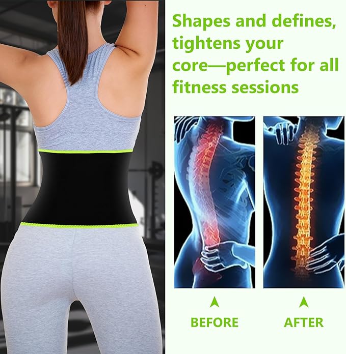 MORECOO Waist Trainer for Women/Men, Sculpt Touch Sweat Band for Stomach, Waist Trimmer for Women Workouts &Speed Belly Sweat