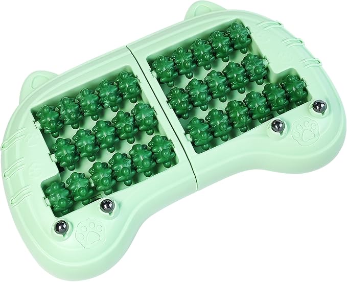 Foot Roller Massager for Plantar Fasciitis Pain Relief, Large Size Under Desk Feet Massage, Manual Acupressure Tool, Eases Pain & Cold Feet, Boosts Circulation, Split Portable & Washable