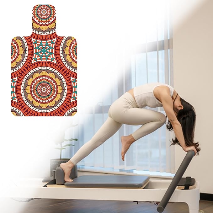 Pilates Reformer Mat Workout Cover Towel Pad Pilates Mat for Reformer Gym Exercise Mat 56cmx96cm Strength Training Non Slip Mats