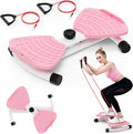 Waist Twister, Ultra-Quiet Ab Twister Machine with 330 lbs Weight Capacity Pilates Board for Women Belly Fat Loss, Noiseless Core Ab Exercise