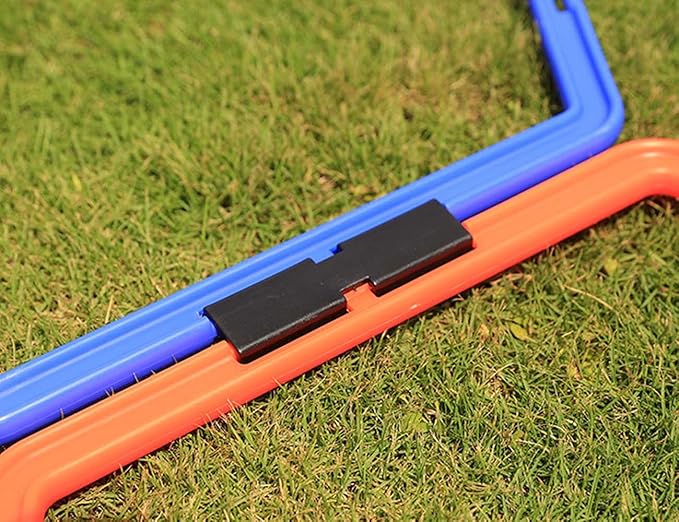 Hexagon Agility Ring Training Circle Ring Speed Agility Ladder Physical Training Ring Football Footwork Trainer Hurdles Agility Ladder Fitness Equipment Multicolor Training Ring 3Pcs