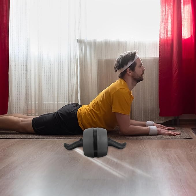 VICASKY Ab Roller Wheel Abs Core Workout Equipment Automatic Rebound Abdominal Exercise Wheel for Home Gym Men Women Fitness Training