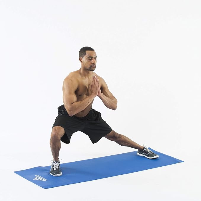 Black Mountain Products Yoga Equipment Starter Kit - Yoga Mat Blocks Strap and Carrying Bag
