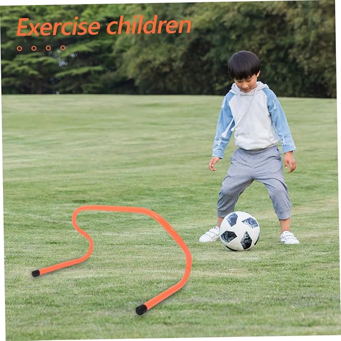 Kisangel 3pcs Sports Agility Hurdles for Training Running Accessory for Soccer Football Baseball and Track Drills Develop Speed and Agility Skills