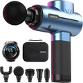 RENPHO Active Massage Gun, Percussion Deep Tissue Back Massager Ergonomic Design with 5 Speeds for Muscle Therapy, Travel Massage Gun with Carry Case, Portable