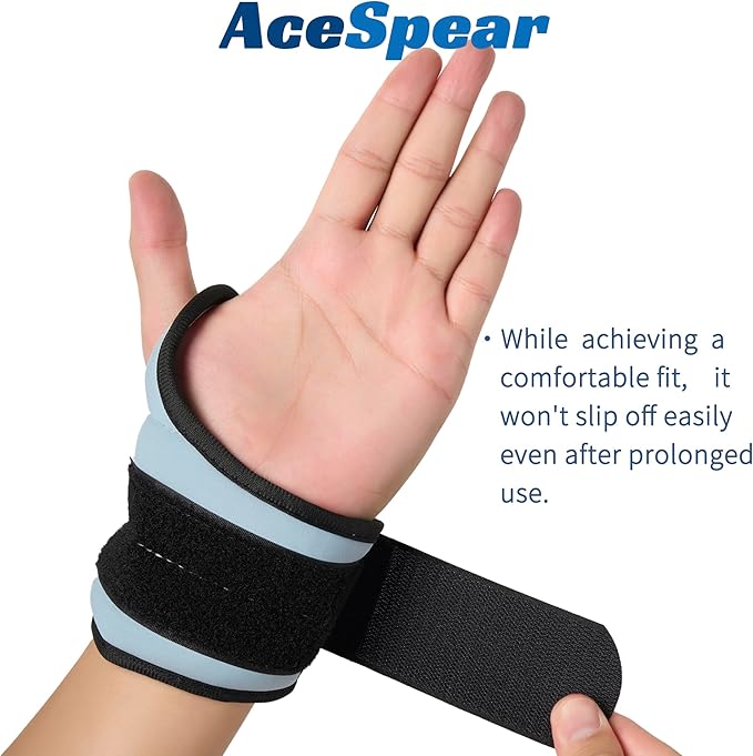 AceSpear Wrist Weights with Thumb Loops Lock for Men Women 1lb*2 2lbs*2 3lbs*2 Ankle Weights Weighted Gloves for Running Strength Training Walking Exercises
