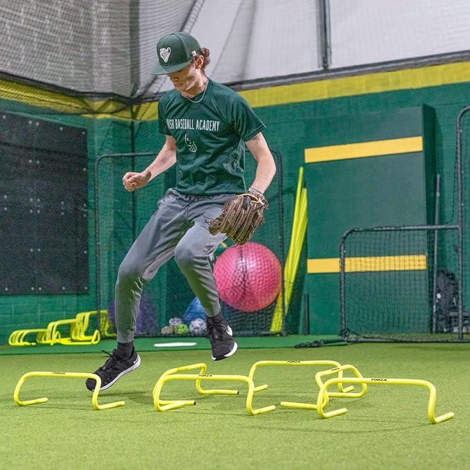 NWS Forza Speed Training Hurdles | Enhance Agility and Speed for Multi-Sport Training - Choose from 6'', 9'', and 12'' Hurdles