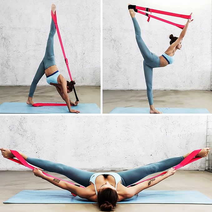 Pilates Elastic Stretch Band Stretching Resistance Strap Exercise Pull for Physical Therapies and Strength Training Yoga Exer