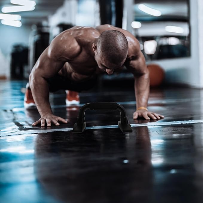 Artibetter Push-up Bars Home Push-up Stands H-shaped Push-up Brackets Small Fitness Equipment for Chest and Arm Strength Training