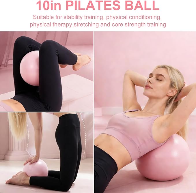 13 PCS Pilates Kit for Women,Pilates Kit for Home Workouts, Pilates Equipment Ring and Ball Set, Home Pilates Workout Kit, Pilates Starter Kit for Women at Gym Studio Travel